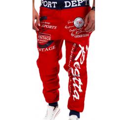 Honofash Mens Casual Flag Printing Leisure Sports Pants/Jogging Sweatpant