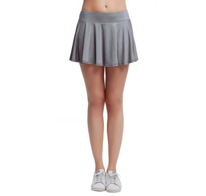Honofash Women's Pleated Stretchy Tennis Skorts School With Underwear Covered